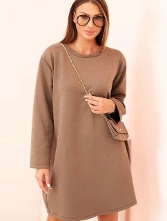 Dámská viskózová sukýnka Plus Size s model 21268069 na řetízku fango - K-Fashion