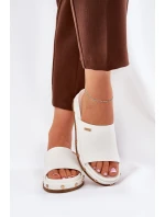 Dámské Pantofle Na Platformě S Big Star Bílé model 21690734 - Big Star Shoes Dámské Pantofle Na Platformě S Big Star Bílé model 21690734 - Big Star Shoes