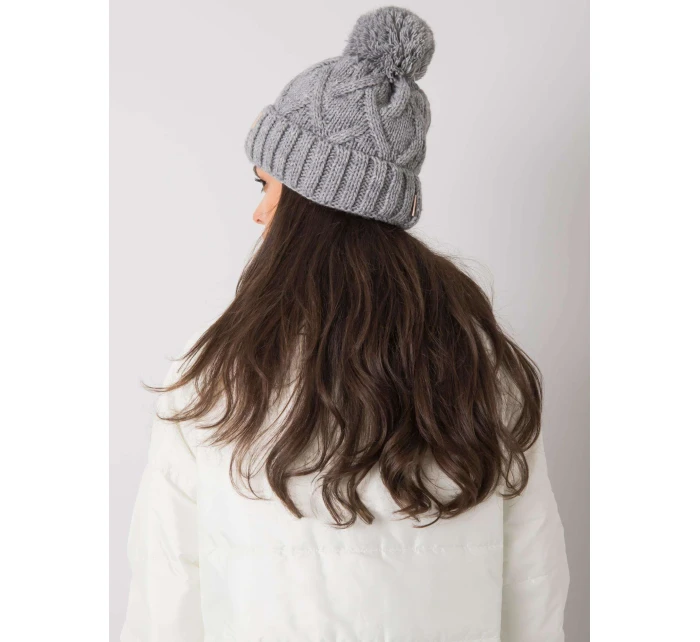 Dámská čepice.18 šedá