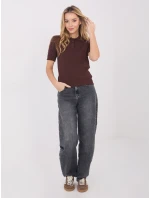 Svetr PM SW CV6679.32 tmavě hnědý