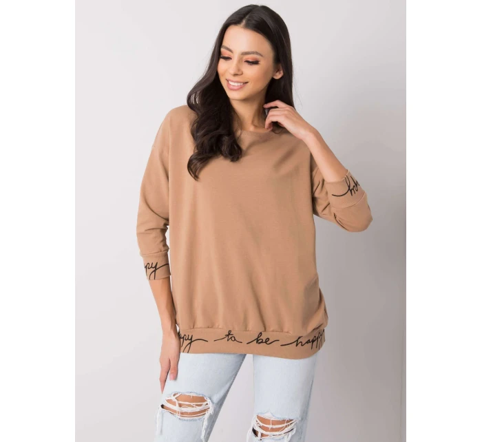 Mikina RV BL 5978.06P velbloud