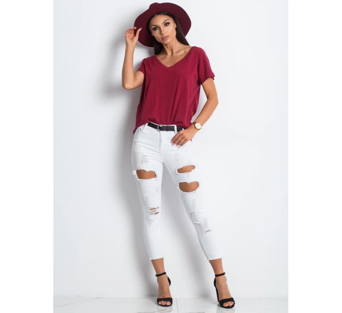 Tričko RV TS 4832.16P kaštanová