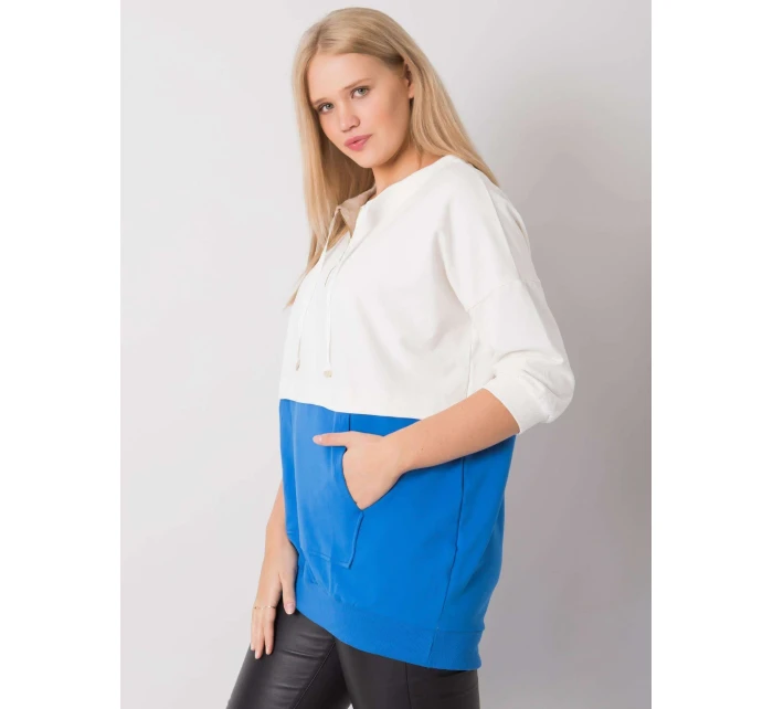 Tunika RV TU 6851.28 bílá a modrá Tunika RV TU 6851.28 bílá a modrá