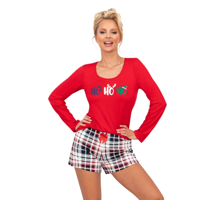 Pyžamo Ho Ho II 1/2 červené - Donna