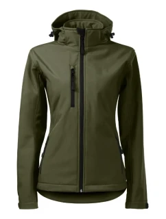 Performance softshellová bunda dámská military