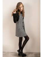 Dětské viskózové ažurové punčocháče JUNIOR model 21344108 - Knittex