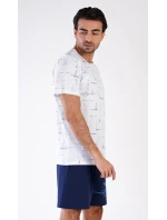 Pánské pyžamo šortky Plachetnice Pánské pyžamo šortky Plachetnice