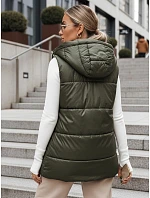 Dámská zelená vesta Dstreet model 21964862 - FashionStreet