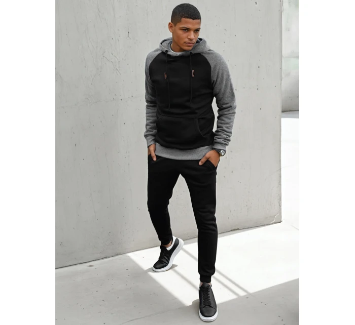 Pánská černá mikina model 21966958 - Dstreet