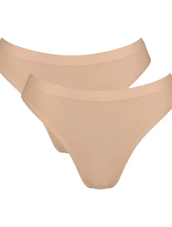 sloggi GO Sense High leg 2P - BROWN - SLOGGI BROWN - SLOGGI