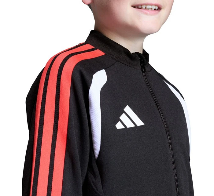 Dětská mikina adidas Tiro 26 Competition Training černá, bílá a červená KC3791