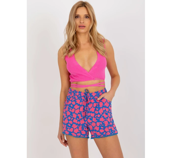 Šortky D73770M61531KG růžové