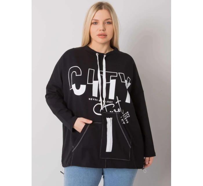 Mikina RV BL 7166.78P černá Mikina RV BL 7166.78P černá