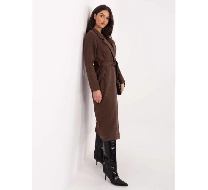 Kabát TW EN BI 5312A.85 hnědý