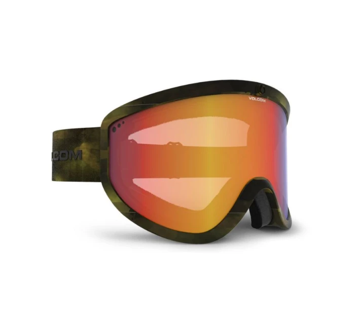 Dámské/pánské snowboardové zimní brýle Volcom Footprints red (VG0622303)