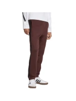 Pánské kalhoty Essentials 3Stripes Fleece hnědé model 21342770 - ADIDAS