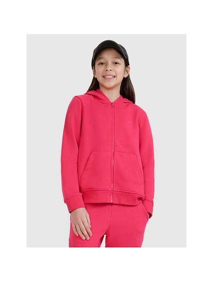 Dívčí mikina s kapucí model 22052507 - 4F