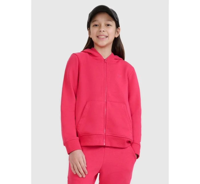Dívčí mikina s kapucí 4F 4FJWSS25TSWSF1706-55S Dívčí mikina s kapucí 4F 4FJWSS25TSWSF1706-55S