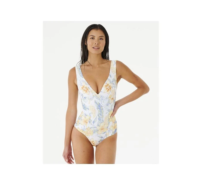 RIP CURL Always Summer Celé jednodílné plavky Bílé RIP CURL Always Summer Celé jednodílné plavky Bílé