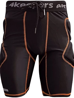 Brankářské šortky 4Keepers Elite II GK Short, černé, velikost XL