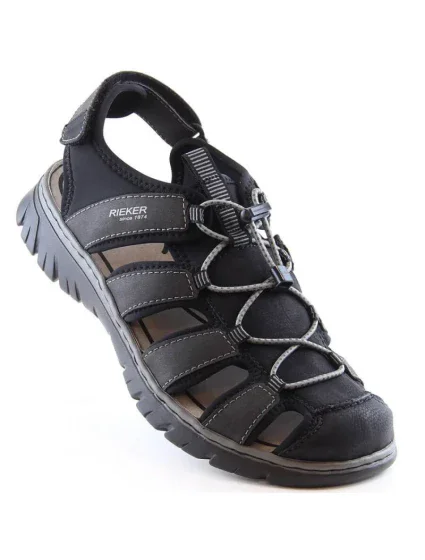 Vestavěné sandály Rieker M 26770-00 RKR584 Vestavěné sandály Rieker M 26770-00 RKR584