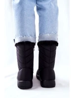 Vysoké Dámské Sněhule Černé model 21564475 - Boto Vysoké Dámské Sněhule Černé model 21564475 - Boto