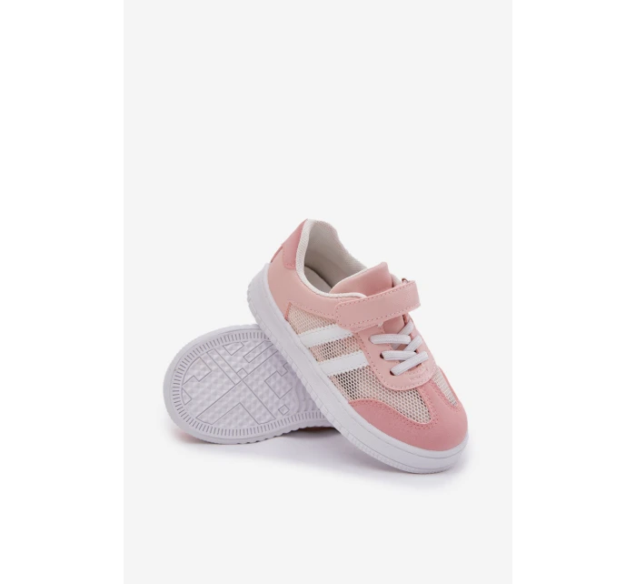 Dětské tenisky na suchý zip růžové Sepovia Dětské tenisky na suchý zip růžové Sepovia