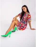 Šaty DHJ SK 9651.51 tmavě růžová