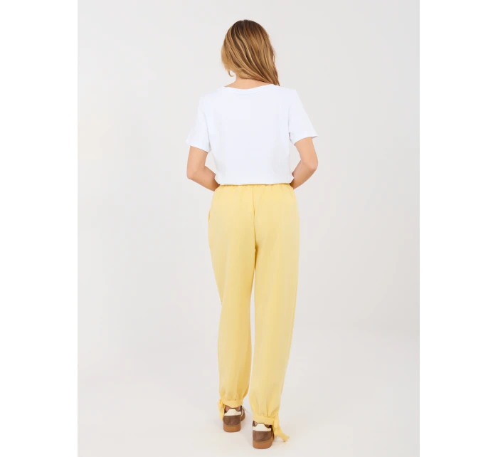 Kalhoty MI SP P6845.68 světle žluté