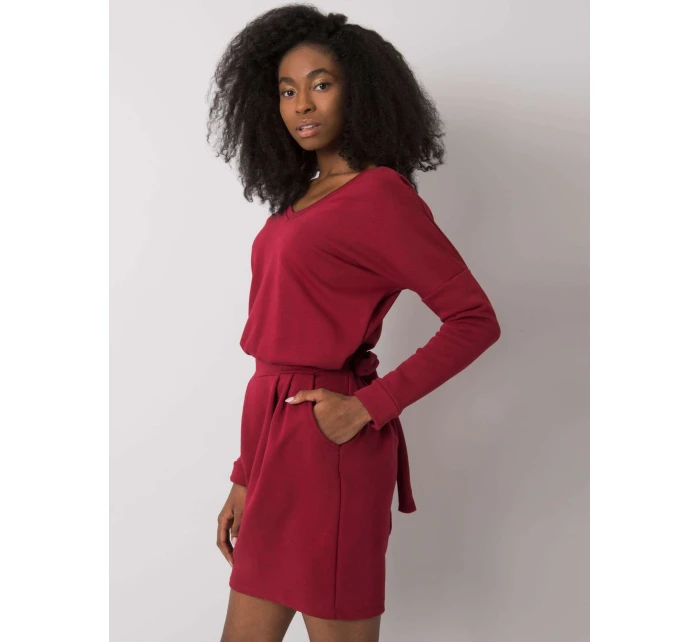 Šaty RV SK 6037.18X kaštanová Šaty RV SK 6037.18X kaštanová