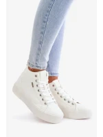 Zateplené Dámské Tenisky S Prošíváním Big Star Bílé
