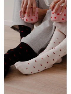 Dámské vzorované ponožky 099