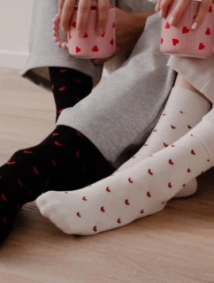 Dámské vzorované ponožky 099