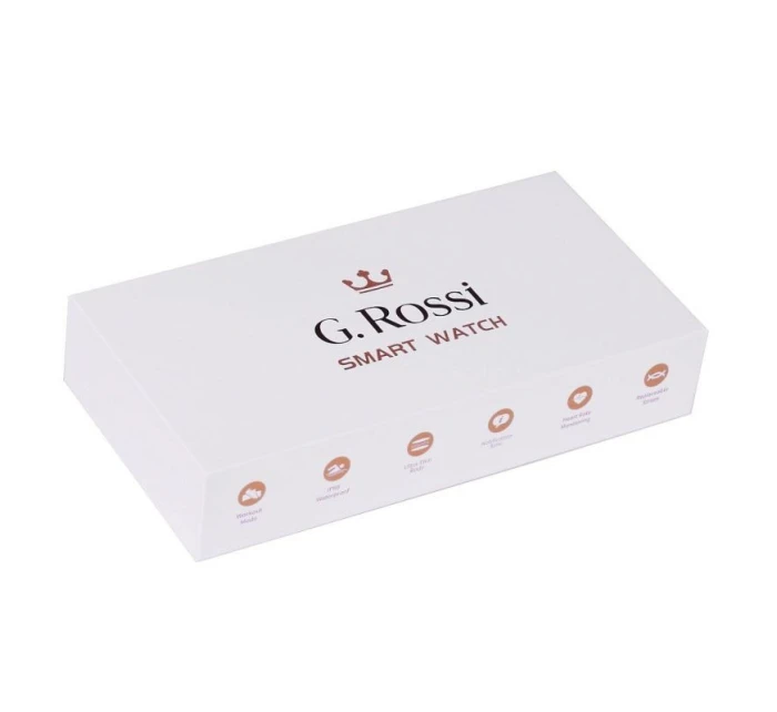 Dámské hodinky SMARTWATCH G.Rossi SW015-5 Gold Dámské hodinky SMARTWATCH G.Rossi SW015-5 Gold