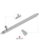 GIEWONT Ocelový 18mm teleskop pro řemínek/náramek SMARTWATCH GWT18 GIEWONT Ocelový 18mm teleskop pro řemínek/náramek SMARTWATCH GWT18