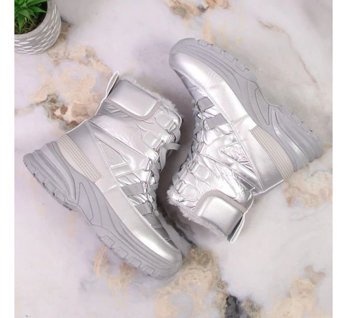 Potocki W WOL117B metalické šněrovací sněhule