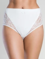 Italská móda Wiktoria maxi barva: bílá