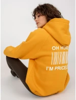 Bluza EM BL model 21127138 ciemny żółty - FPrice Bluza EM BL model 21127138 ciemny żółty - FPrice