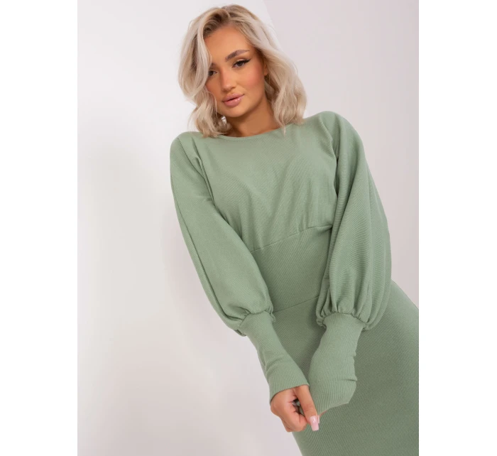 Šaty RV SK 6079.65 pistácií