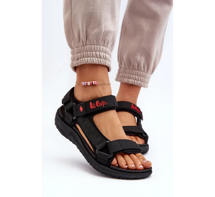 Dámské sandály Lee Cooper Black Dámské sandály Lee Cooper Black