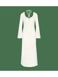 Beach MyWear Crochet Long Dress LSL - Silk White - TRIUMPH Silk White - TRIUMPH