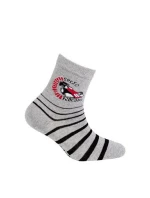 Skarpety  chłopięce wzorowane model 16127234 - Wola