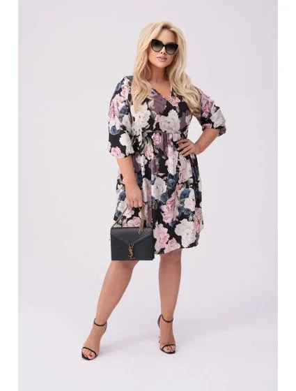 dámské letní květované šaty model 20070178 - Moon