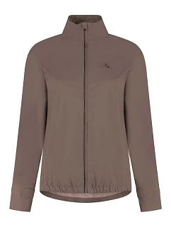 Běžecká bunda Rogelli ESSENTIAL, barva mokka, velikost 2XL