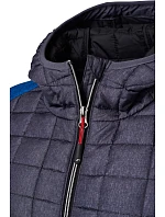 Daiber JN 771 Dámská pletená hybridní bunda 02.0771 light melange/anthracite melange Daiber JN 771 Dámská pletená hybridní bunda 02.0771 light melange/anthracite melange