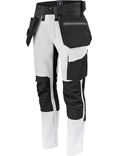 ProJob 5551 Waistpants Stretch (44-60) Pánské strečové pracovní kalhoty 64.551M white