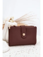 Dámská peněženka z eko kůže čokoládová Ilissea Dámská peněženka z eko kůže čokoládová Ilissea