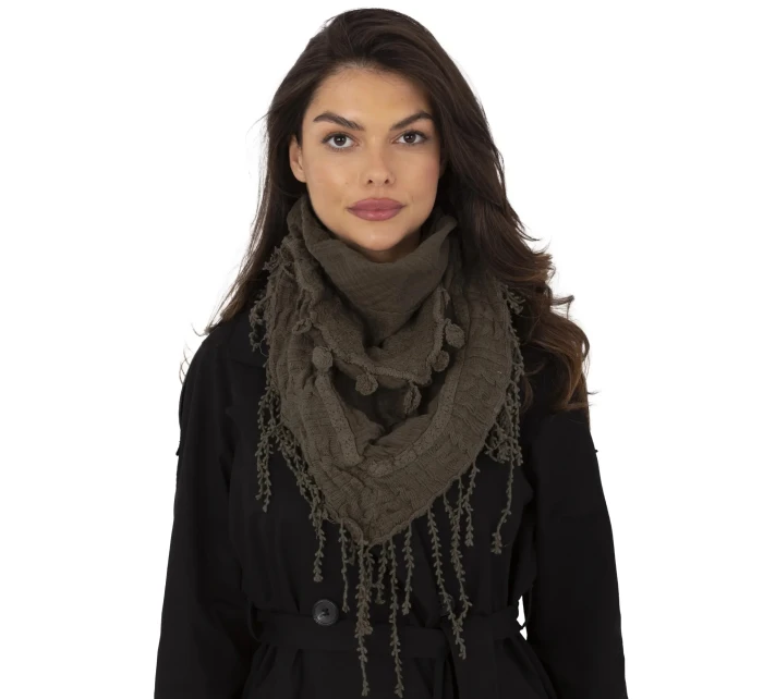 Chustka AT CH model 21116778 khaki - FPrice Chustka AT CH model 21116778 khaki - FPrice