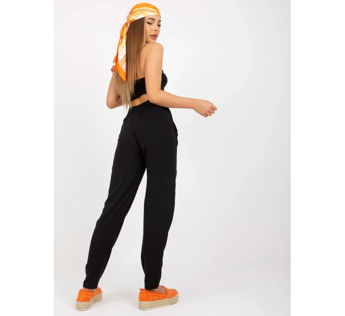 Kalhoty D73761M61869N černé