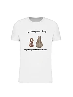 Personalizované pánské tričko s ilustrací zvířátek Personalizované pánské tričko s ilustrací zvířátek